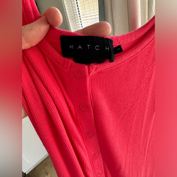 Hatch the softest rib snap front maternity jumpsuit size 1 - Picture 4 of 6